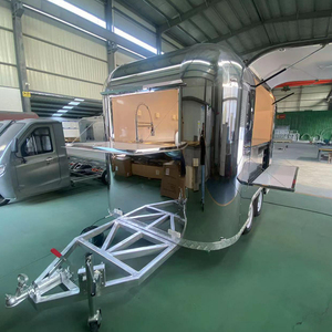 Remorque alimentaire compacte entièrement équipée en acier inoxydable, remorque <span class=keywords><strong>de</strong></span> vente <span class=keywords><strong>de</strong></span> collations, boissons, chips, restauration, gain <span class=keywords><strong>de</strong></span> <span class=keywords><strong>place</strong></span> - Product Image 1