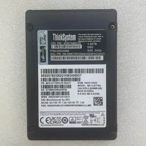 SSD SAS de 1.6 TB y 24G, 4XB7A80341 03GX686 MZILG1T9HCJR-00AV7 MZ-ILG1T9A, Capacidad de 1.6 TB, Almacena Grandes Cantidades de Datos de Forma Eficiente 24G SA - Product Image 3