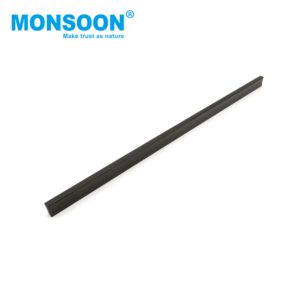 Tirador de aluminio de borde largo oculto para puertas de armario, muebles, gabinetes y cajones - Product Image 4