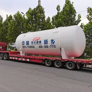 60m3 Methane Tank ngang lưu trữ lng Tank lng bể chứa để bán