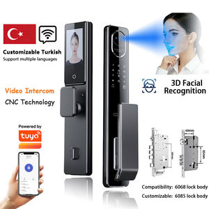 Serratura Intelligente Completamente Automatica ad Alta Sicurezza con Telecamera di Riconoscimento Facciale 3D e Controllo Remoto tramite App Tuya per la Sicurezza Domestica in <span class=keywords><strong>Turchia</strong></span> - Product Image 1