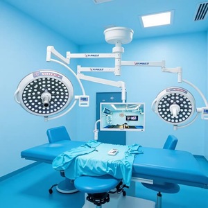 Lampe chirurgicale mobile LED sans ombre Xin Yuchen 200W YCLED5L pour l'éclairage des interventions hospitalières, esthétiques et vétérinaires - Product Image 1
