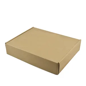 Kahverengi kraft posta oluklu karton kağıt ambalaj kutusu