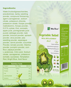 Complément alimentaire de fruits et légumes pour la beauté et le blanchiment de la peau, substitut de repas, gelée de légumes et de fruits - Product Image 5