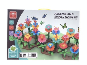 Juguetes de Bloques para Niñas, Juego de Ensamblaje de Flores, Juguetes Apilables, <span class=keywords><strong>Juegos</strong></span> de Construcción de Jardín de Mariposas y Flores DIY - Product Image 5