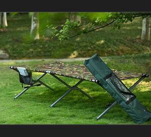 Cama Plegable Resistente para Acampar al Aire Libre, Muebles Cómodos para Parques, Viajes y Senderismo - Product Image 6
