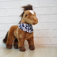 Nouvelle Peluche Cheval Réaliste pour Enfants, Jouet en Peluche Courte, 31-50cm, 8-13 Ans, Cadeau Idéal Mariage