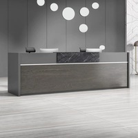 Comptoirs de réception d'entreprise de haute qualité et élégants pour usage commercial, hôtels et autres lieux.