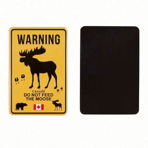 Collection d'aimants de réfrigérateur souvenirs touristiques du Canada, aimant de réfrigérateur personnalisé en tôle - Product Image 5