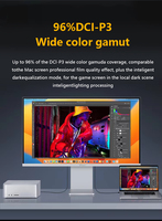34Inch Desktop Monitor Alle Aluminium Laag Blauw Licht 5K Resolutie 60Hz Ips Panel Oled Ingebouwde Speaker Gaming Monitor
