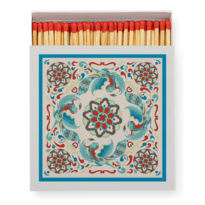 <span class=keywords><strong>Allumettes</strong></span> <span class=keywords><strong>extra</strong></span> <span class=keywords><strong>longues</strong></span> écologiques Archivist 125, durables, 100 mm - Impression de logo, boîte cadeau artistique 110x110x30 mm - Collection Premium - Product Image 5