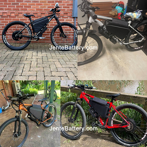 Hi-Power Li-ion Soft Shell Ebike Triangle <b>Battery</b> Pack 48V-<b>72V</b> 20-45AH 3C Discharge for 2000W/3000W Motors - Product Image 6