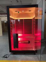 Vente flash : Sauna infrarouge pour 2 personnes avec luminothérapie rouge