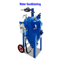 Machine de sablage pneumatique petite machine de sablage mobile à haute pression pièces de fer en métal équipement de dérouillage de Nachine