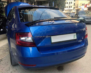 Alerón Trasero de Coche Negro Brillante ABS Personalizado de Fábrica, Estilo RS para <span class=keywords><strong>Skoda</strong></span> <span class=keywords><strong>Octavia</strong></span> 2015-2019 - Product Image 5