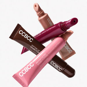 Tinte Labial con Péptidos, Brillo Labial Hidratante |   Brillo Labial de Alto Brillo No Pegajoso con Manteca de Karité y Péptidos |   Vegano - Product Image 3
