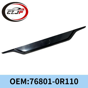 Moldura de Puerta Trasera CZJF para Toyota <span class=keywords><strong>RAV4</strong></span> 2020 2021 <span class=keywords><strong>2022</strong></span> 76801-0R110, Moldura de <span class=keywords><strong>Maletero</strong></span> en Negro Brillante, Plástico PP Resistente - Product Image 1