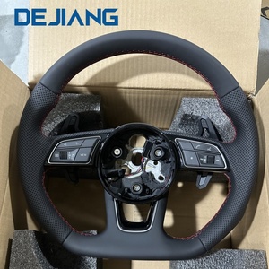 <span class=keywords><strong>Volant</strong></span> en cuir perforé personnalisé <span class=keywords><strong>S</strong></span> <span class=keywords><strong>Line</strong></span> pour <span class=keywords><strong>Audi</strong></span> A3 8V A4 A5 A6 A7 B7 B8 B8.5 S3 S4 S5 B9 C7 RS5 Q5 Q7 TTRS - Product Image 1