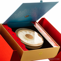 Boîtes cadeaux personnalisées vides de luxe, écologiques, recyclables, rigides, de qualité alimentaire, motif paon, nid d'oiseau, pour compléments alimentaires et huile d'olive