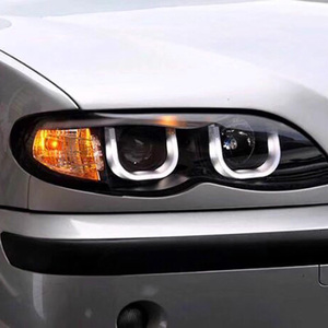 Para <span class=keywords><strong>BMW</strong></span> Serie 3 <span class=keywords><strong>E46</strong></span> lente <span class=keywords><strong>de</strong></span> luz <span class=keywords><strong>de</strong></span> cabeza 2001 2004 piezas <span class=keywords><strong>de</strong></span> automóviles <span class=keywords><strong>E46</strong></span> actualización luces delanteras <span class=keywords><strong>faros</strong></span> <span class=keywords><strong>Angel</strong></span> Eyes faro - Product Image 6
