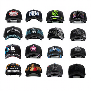 Casquettes de <span class=keywords><strong>baseball</strong></span> en daim personnalisables de haute qualité Barbas Hats Originales avec broderie 3D motifs lettres léopard Gorras 31 Hat - Product Image 1