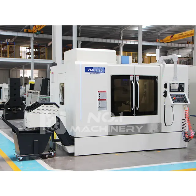 VMC1160 CNC metal machining center 3-axis vertical machining centers 4-axis with GSK/Syntec/Fanuc control systmem