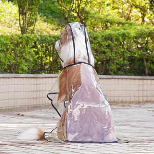 Impermeable Transparente <span class=keywords><strong>para</strong></span> Perros de Raza Grande, Golden Retriever, <span class=keywords><strong>Labrador</strong></span>, Ropa <span class=keywords><strong>para</strong></span> Mascotas <span class=keywords><strong>para</strong></span> Exteriores, Resistente al Agua y al Viento - Product Image 4