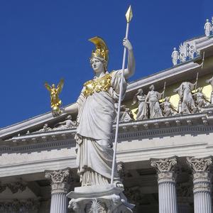 Statua <span class=keywords><strong>di</strong></span> Atena in Marmo Naturale Scolpito Mitologia Greca - Product Image 2