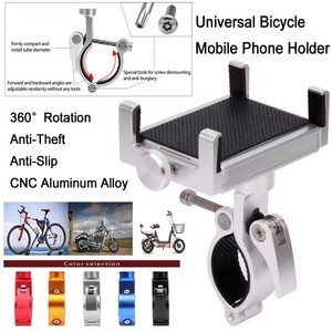 <span class=keywords><strong>Support</strong></span> de téléphone <span class=keywords><strong>pour</strong></span> vélo en aluminium rotatif à 360 degrés, pince de montage <span class=keywords><strong>pour</strong></span> iPhone, <span class=keywords><strong>pour</strong></span> smartphone Huawei, guidon de vélo, clip GPS <span class=keywords><strong>pour</strong></span> Xiaomi - Product Image 6