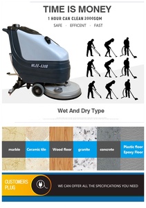 MLEE 530B Wholesale Cordless <b>Floor</b> Scrubber Battery <b>Cleaning</b> <b>Machine</b> <b>Floor</b> <b>Cleaning</b> <b>Machine</b> Sweeper Scrubber Equipment Small Flo - Product Image 6