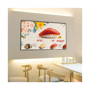 Panel de Menú con Caja de Luz LED de Aluminio Ultrafino, Montado en la Pared, Tamaño Personalizable, con Alto Brillo y Bajo Consumo de Energía - Product Image 1