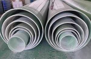 DN100ロシア向けFRPパイプ業界OEMサポート-耐腐食性FRPソリューション中国工場販売 - Product Image 2