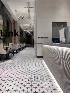 Dalle de pierre souple Vein Qianmo, texture de porcelaine souple, décoration murale minimaliste moderne, panneau flexible en PU - Product Image 2