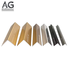 Profilé de plinthe en aluminium T5 6063, plinthe en métal anodisé moderne pour la décoration murale, prix direct d'usine en gros - Product Image 3
