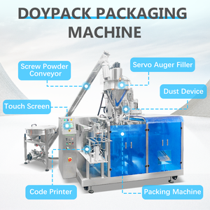 Máquina Empacadora de Polvo de Fruta en Bolsas Preformadas Doypack Totalmente Automática, Máquina Empacadora de Polvo de Café - Product Image 3