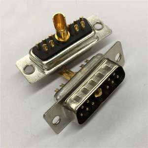 Conector D-SUB Hembra de 25 Pines de Alta Calidad, 180 Grados, Tipo V/T para PCB, con Tuerca de Acero y Terminal de Latón, Clasificación IP68 - Product Image 4