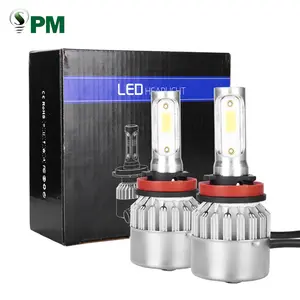 6500K 1 Plug And Play Led Car Headlights Li Ho Beam 12-24V 18W 1500Lm