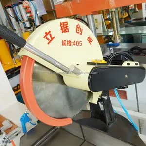 Machine de découpe manuelle industrielle rotative précise pour fenêtres et portes de 12, 14, 16 et 18 pouces, coupe à 45 et 90 degrés - Product Image 6