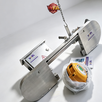 Boîte de boucherie rotative rituelle Halal en acier inoxydable pour bétail, équipement d'abattage pour abattoir musulman