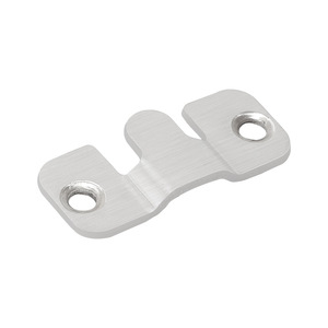 Stainless Steel Mountain Shaped Buckle <b>Mirror</b> Frame Accessory Concealed Hanging Plate Rectangle Durable Bedroom Use - Product Image 1