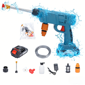Pistolet de lavage de voiture portable sans fil à batterie lithium haute pression, puissant et longue durée - Product Image 5