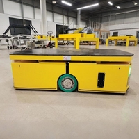 Robot de manutention intelligent AGV à charge lourde personnalisé Voiture de nivellement à chariot RGV Voiture plate-forme électrique à voie automatique