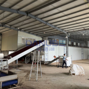 สายพานตาข่ายสำหรับทำความสะอาดและหั่นมันม่วง พร้อมเครื่องอบแห้งมันม่วงแบบลูกเต๋า - Product Image 4