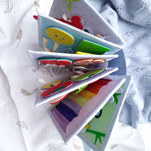 Livre d'activités en feutre d'éducation précoce pour enfants cadeau personnalisé jouet de voyage jouets éducatifs pour bébé - Product Image 2