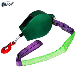 Portable manuel Double verrouillage descendeur prévention des chutes corde de sécurité auto-rétractable antichute avec accessoires d'escalade - Product Image 1