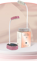 360 Grad verstellbares Gel X Mini Fingernagel lampe Tragbarer Blitz Schnur lose LED-Nagel lampe mit Diamant