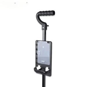 Factory Wholesale Very Popular <b>Foldable</b> Iron Frame Golf Push Cart New Black Lightweight Golf <b>Trolley</b> With 2 Wheels - Product Image 5