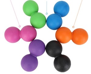 Venda de fábrica Não-tóxico Eco Relaxamento massagem bola Músculo Profundo duplo amendoim Fitness Fascia bola - Product Image 4