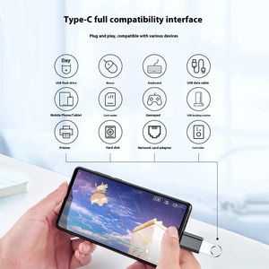 Bsbh Cá Nhân OTG <span class=keywords><strong>Adapter</strong></span> Chuyển Đổi 3.0 Loại C USB 5Gbps 3.2 USB A Để USB C Nhanh Chóng Sạc Cho Iphones 15 Pro Max Để MacBook - Product Image 6