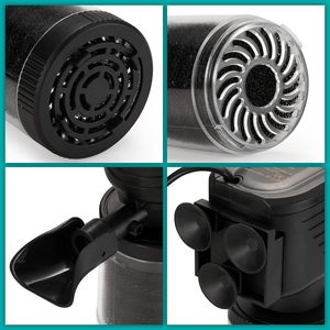 무료 샘플 수족관 필터 새우 어항 에어 펌프 생화학 스펀지 필터 수족관 여과 솜 필터 - Product Image 6